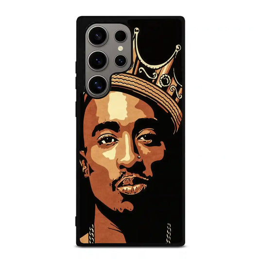 2 Pac Sakur King Samsung Galaxy S24 Ultra Case