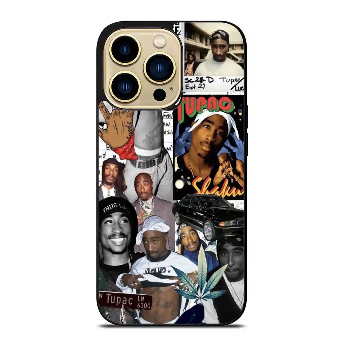 2 Pac Sakur Ln 6300 iPhone 14 Pro Max Case