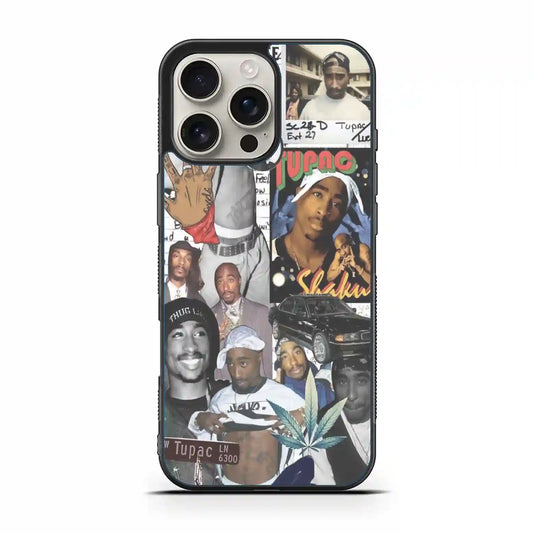 2 Pac Sakur Ln 6300 iPhone 16 Pro Case