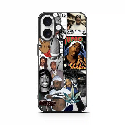 2 Pac Sakur Ln 6300 iPhone 16 Case