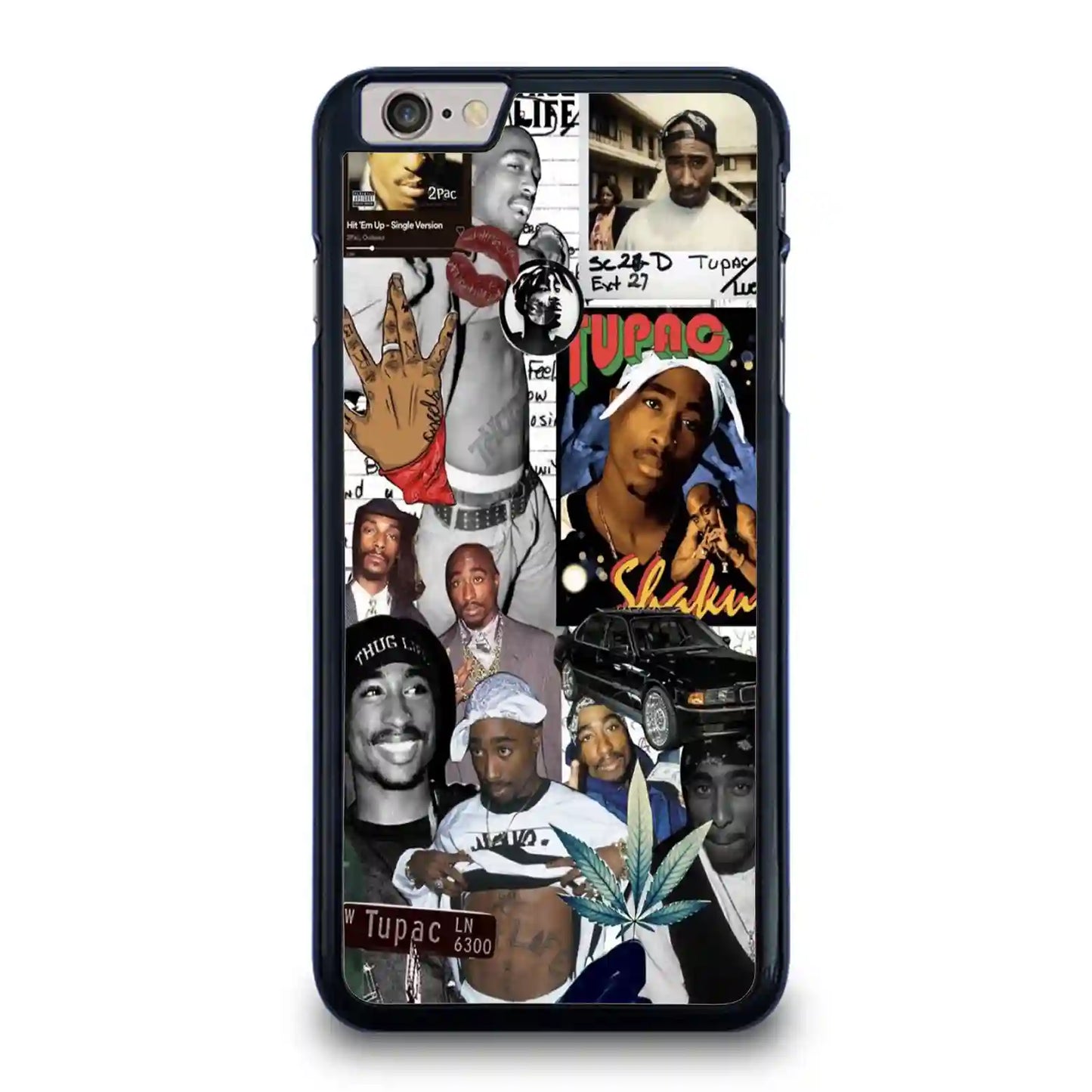 2 Pac Sakur Ln 6300 iPhone 7-8 Case