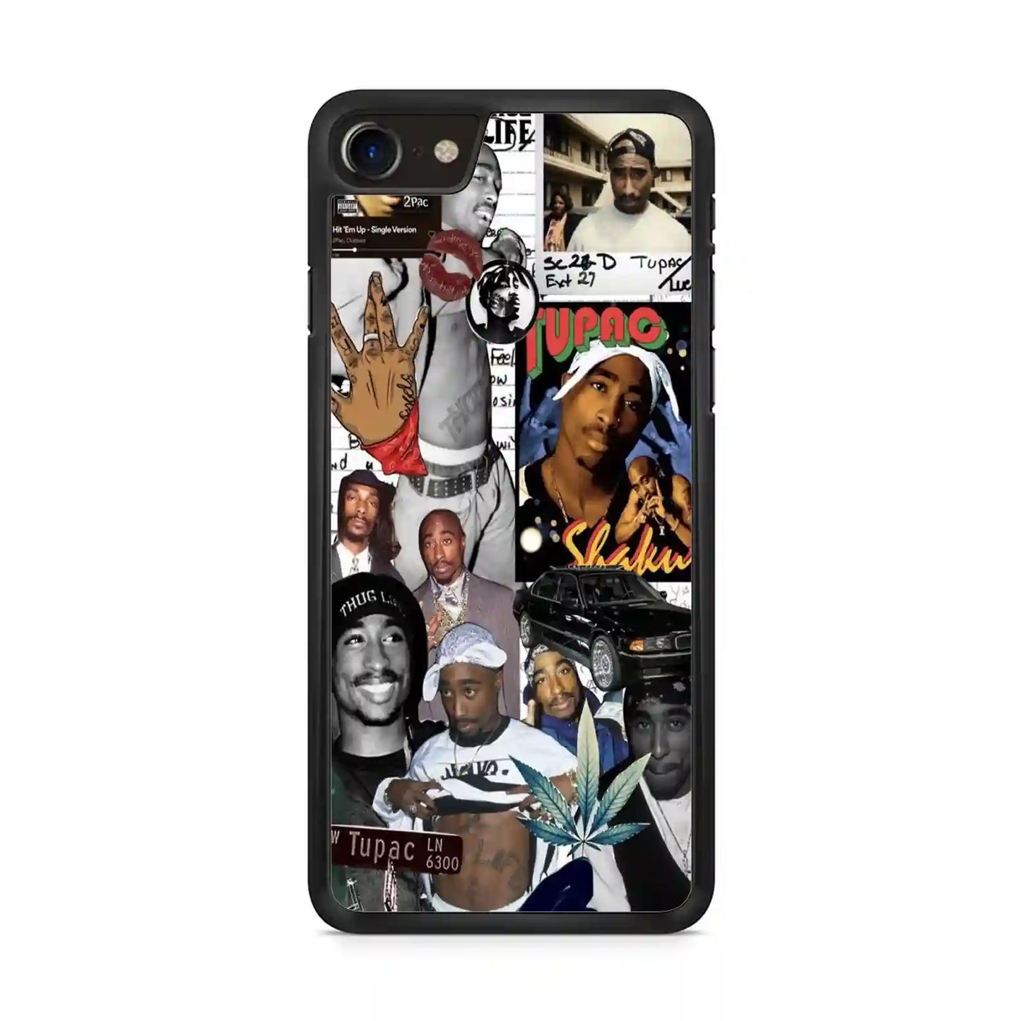 2 Pac Sakur Ln 6300 iPhone SE 2020 Case