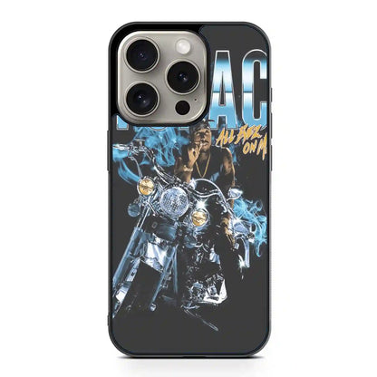 2 Pac Sakur Motor iPhone 15 Pro Max Case