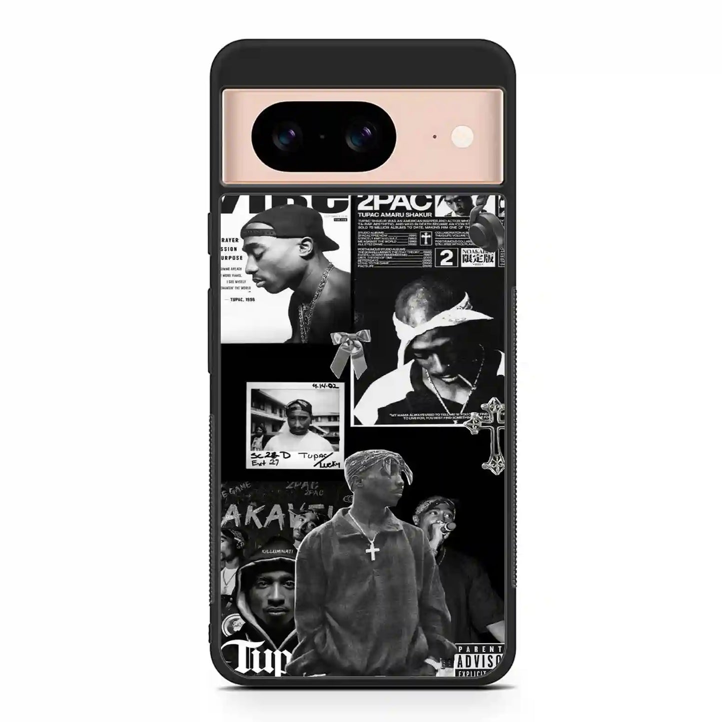 2 Pac Sakur Rap Album Google Pixel 8 Case