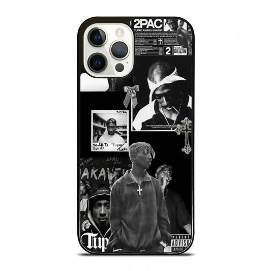 2 Pac Sakur Rap Album iPhone 12 Pro Case