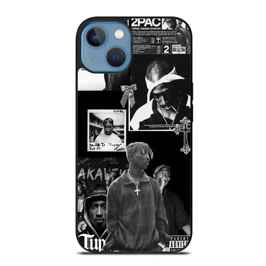 2 Pac Sakur Rap Album iPhone 14 Plus Case