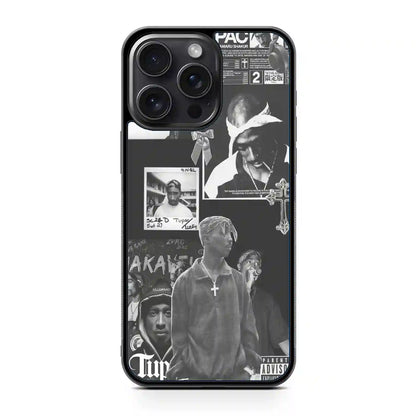 2 Pac Sakur Rap Album iPhone 15 Pro Case