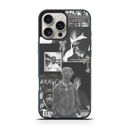 2 Pac Sakur Rap Album iPhone 16 Pro Case