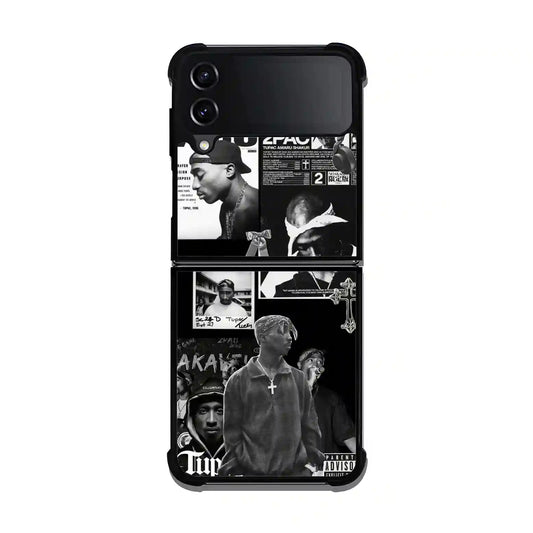 2 Pac Sakur Rap Album Samsung Z3 Flip Case