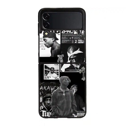 2 Pac Sakur Rap Album Samsung Z4 Flip Case