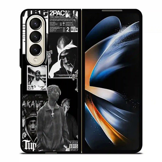 2 Pac Sakur Rap Album Samsung Z4 Fold Case