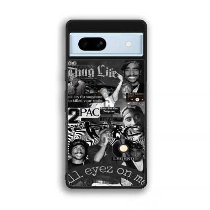 2 Pac Sakur Rap Collage Google Pixel 8A Case