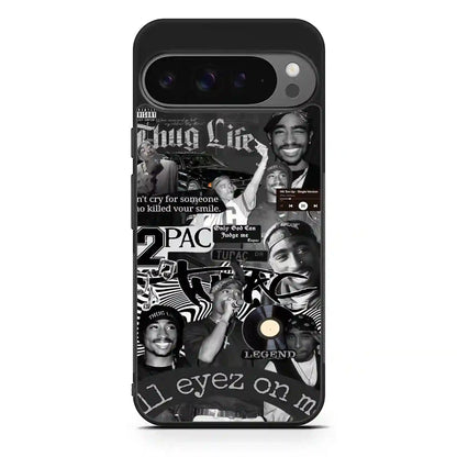 2 Pac Sakur Rap Collage Google Pixel 9 Pro XL Case