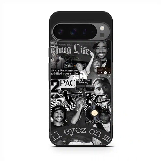 2 Pac Sakur Rap Collage Google Pixel 9 Pro Case