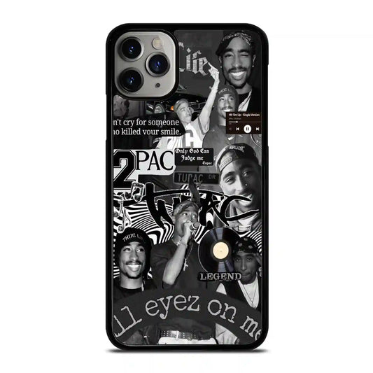 2 Pac Sakur Rap Collage iPhone 11 Pro Case