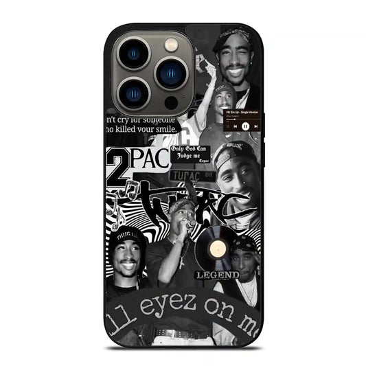 2 Pac Sakur Rap Collage iPhone 13 Pro Case