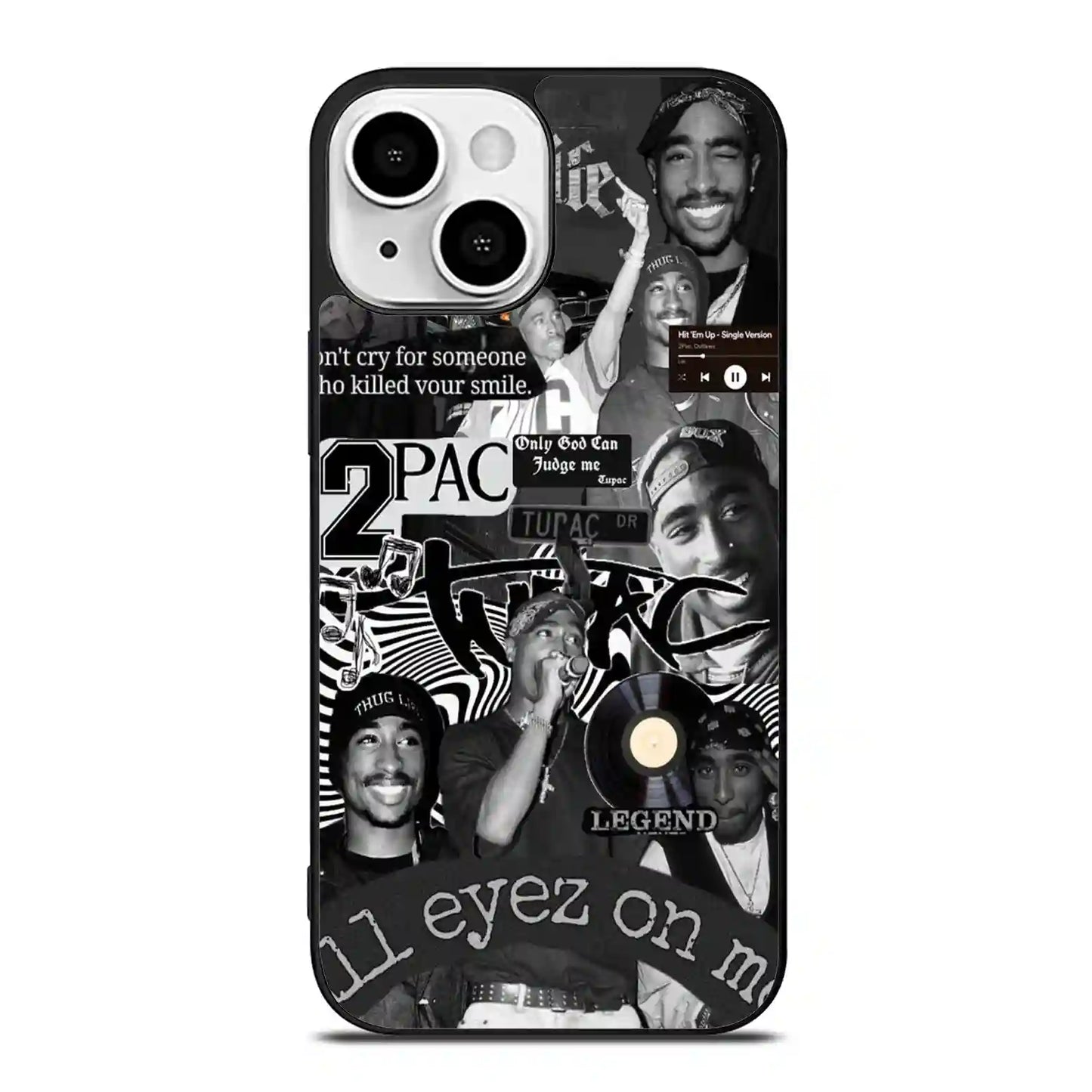 2 Pac Sakur Rap Collage iPhone 13 Mini Case