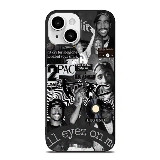 2 Pac Sakur Rap Collage iPhone 13 Case