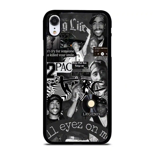 2 Pac Sakur Rap Collage iPhone XR Case