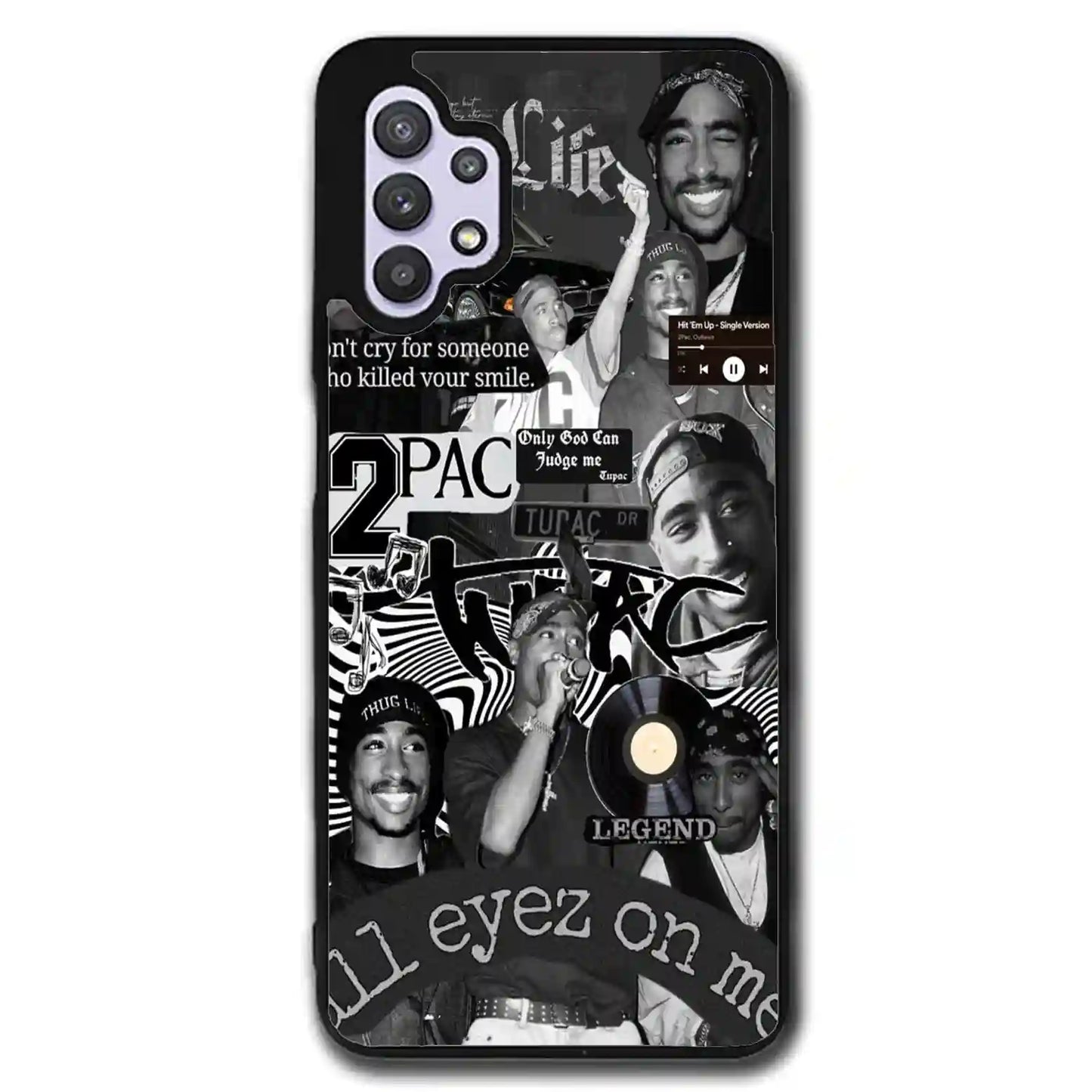 2 Pac Sakur Rap Collage Samsung Galaxy A32 5G Case