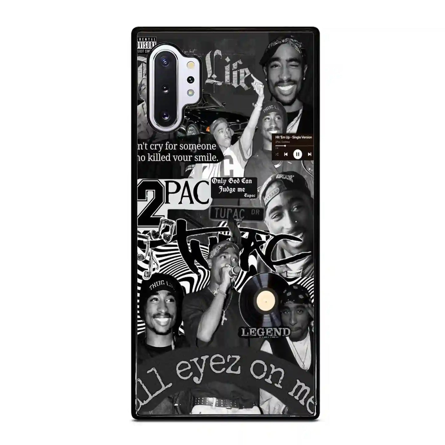 2 Pac Sakur Rap Collage Samsung Galaxy Note 10 Pro 5G Case