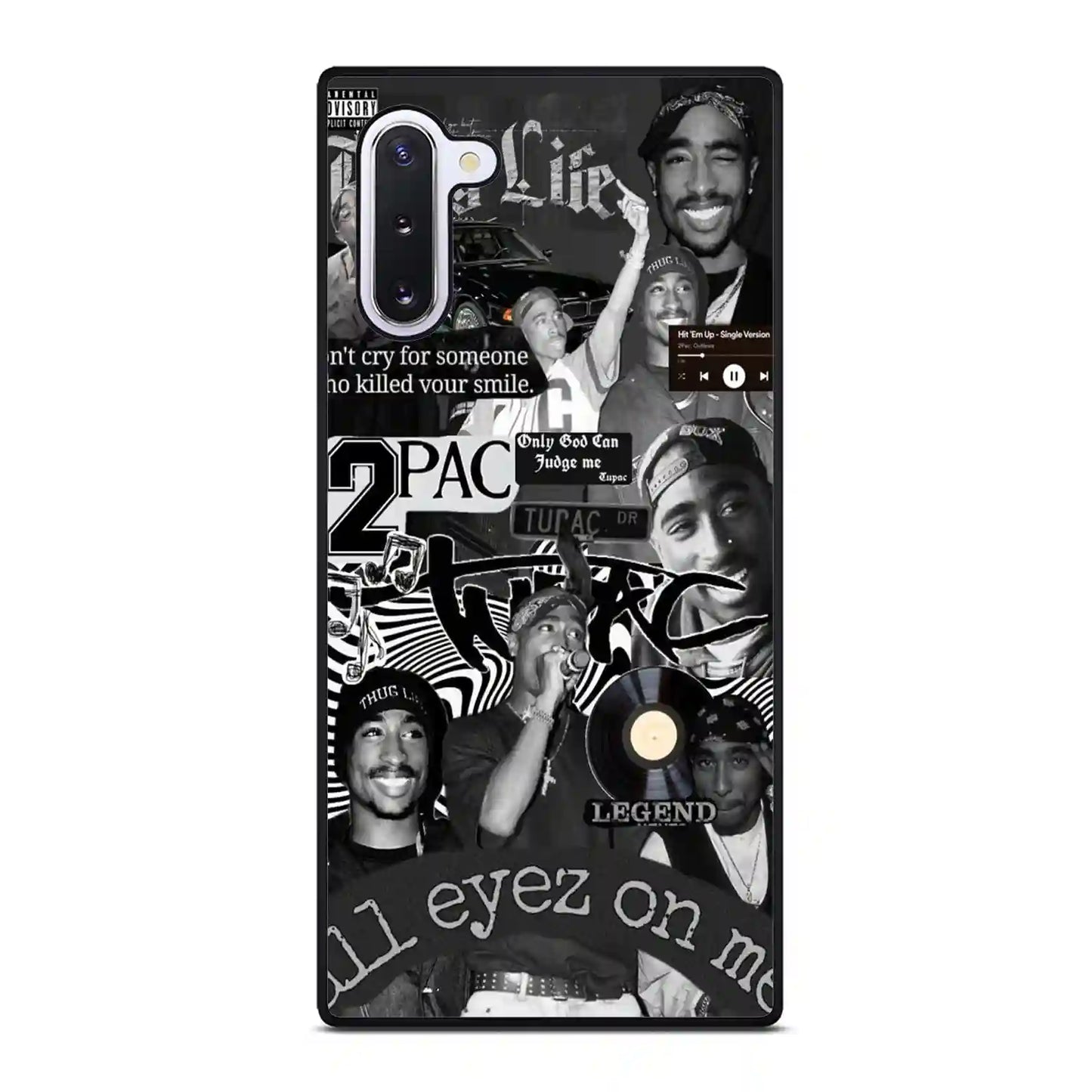 2 Pac Sakur Rap Collage Samsung Galaxy Note 10 5G Case