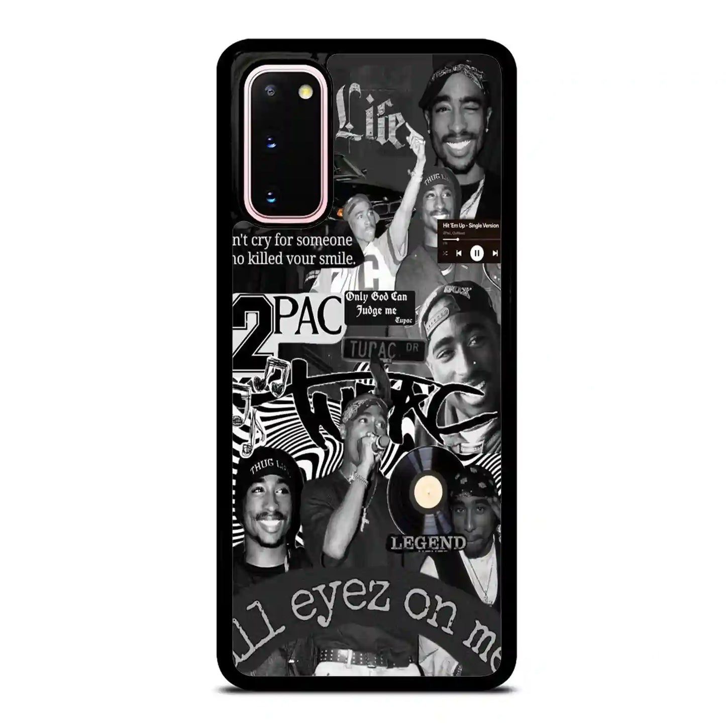 2 Pac Sakur Rap Collage Samsung Galaxy S20 Case