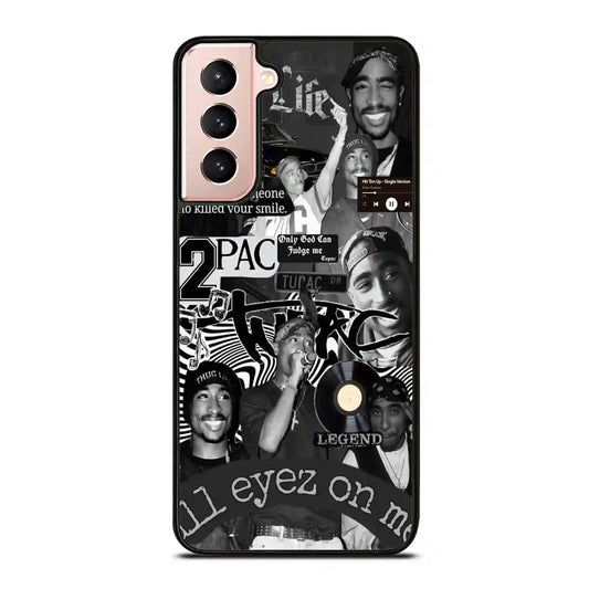 2 Pac Sakur Rap Collage Samsung Galaxy S21 Plus Case