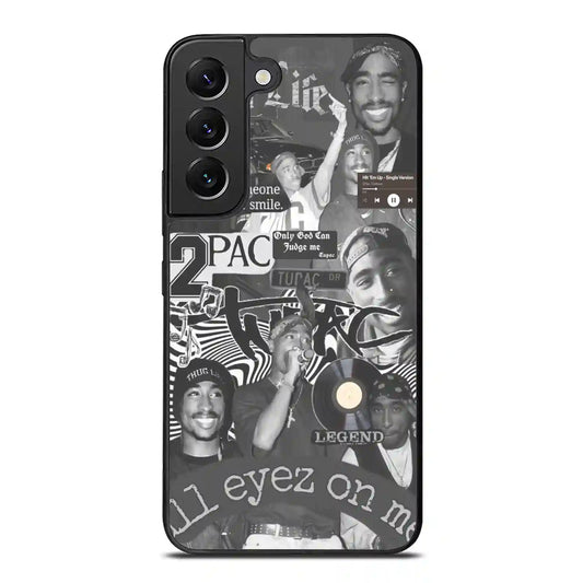 2 Pac Sakur Rap Collage Samsung Galaxy S22 Plus Case