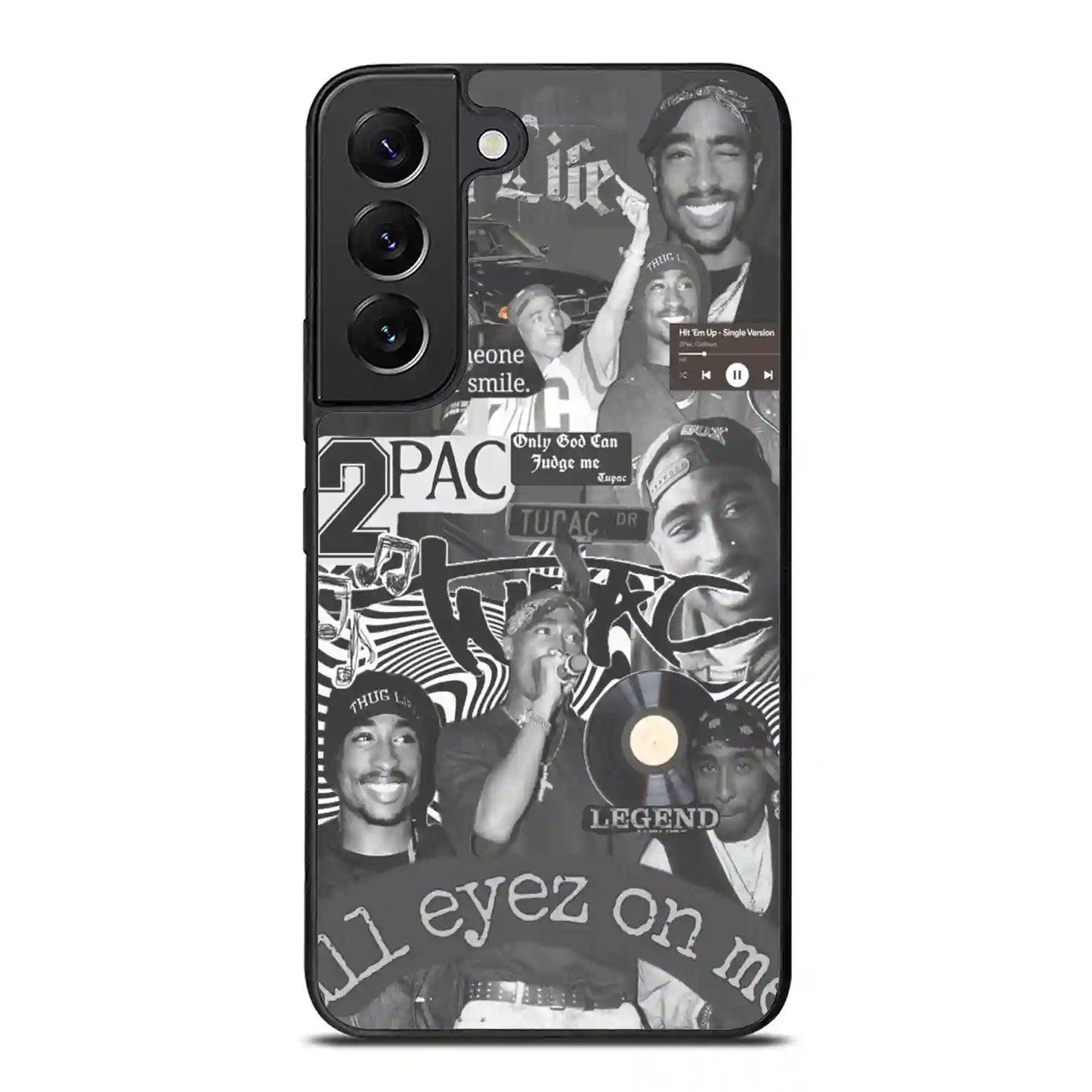 2 Pac Sakur Rap Collage Samsung Galaxy S22 FE Case