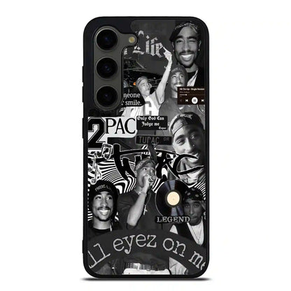 2 Pac Sakur Rap Collage Samsung Galaxy S23 Plus Case