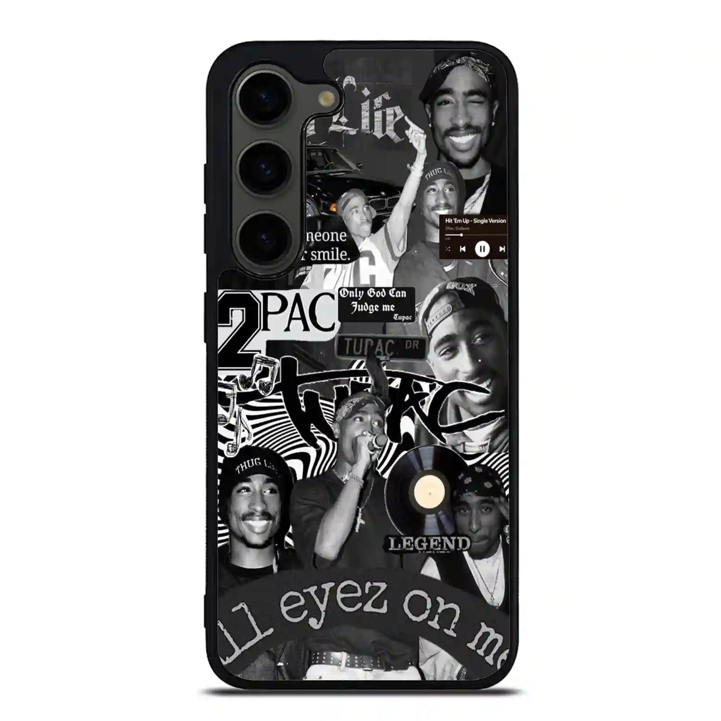 2 Pac Sakur Rap Collage Samsung Galaxy S23 FE Case