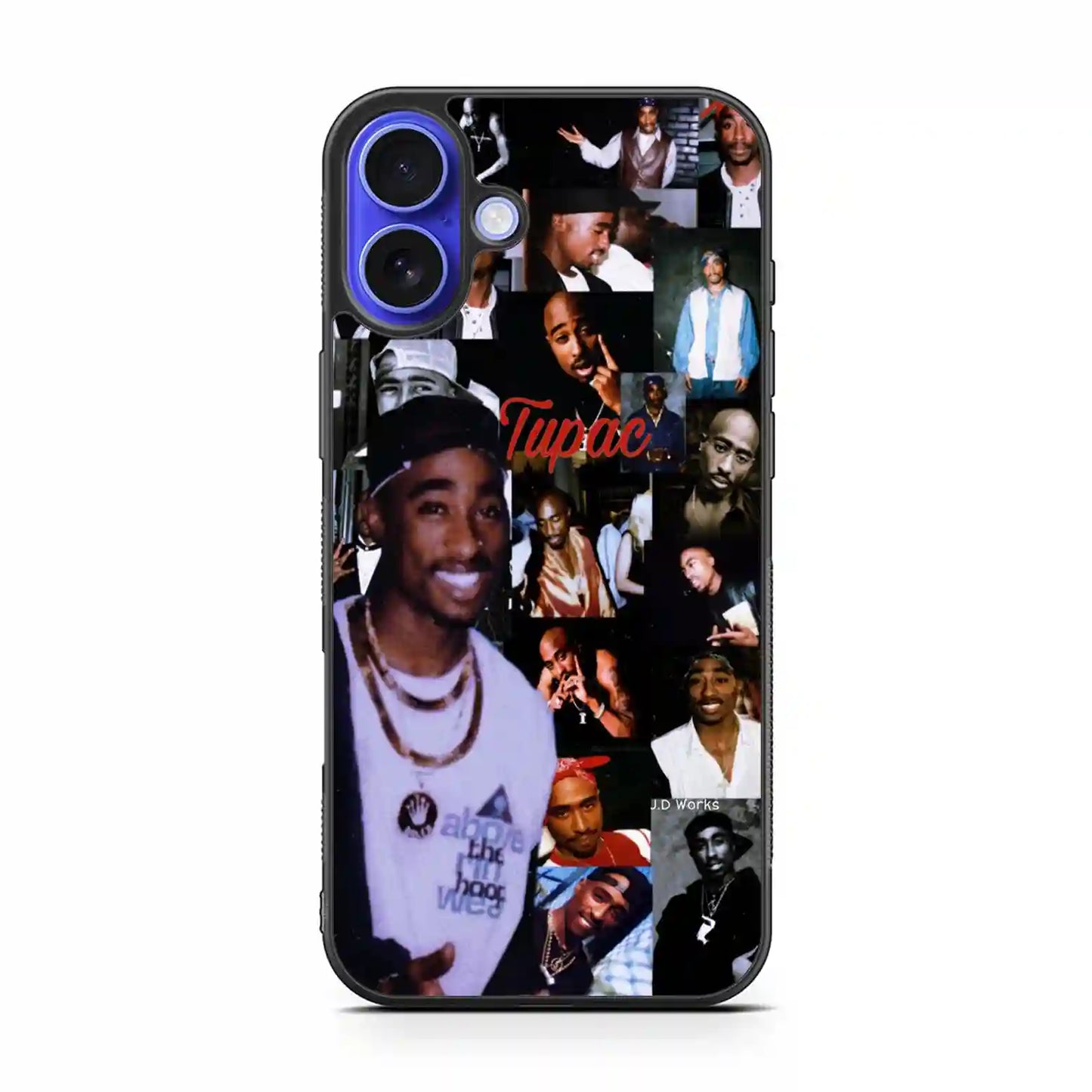 2 Pac Sakur Rap iPhone 16 Plus Case