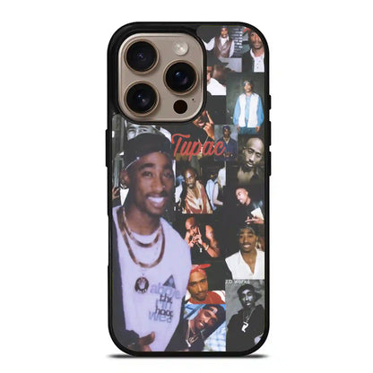 2 Pac Sakur Rap iPhone 16 Pro Max Case