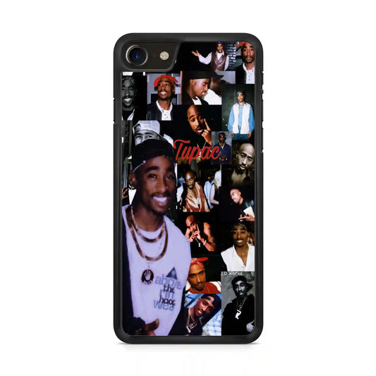 2 Pac Sakur Rap iPhone SE 2020 Case