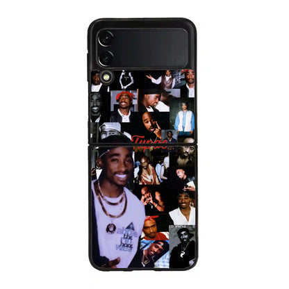 2 Pac Sakur Rap Samsung Z4 Flip Case