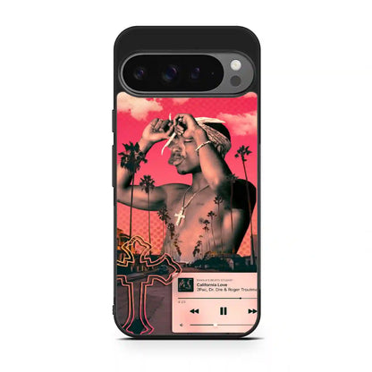 2 Pac Sakur Red Google Pixel 9 Pro Case