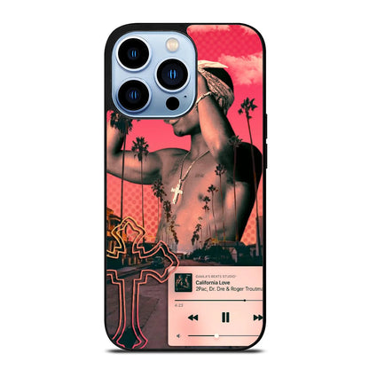 2 Pac Sakur Red iPhone 13 Pro Max Case