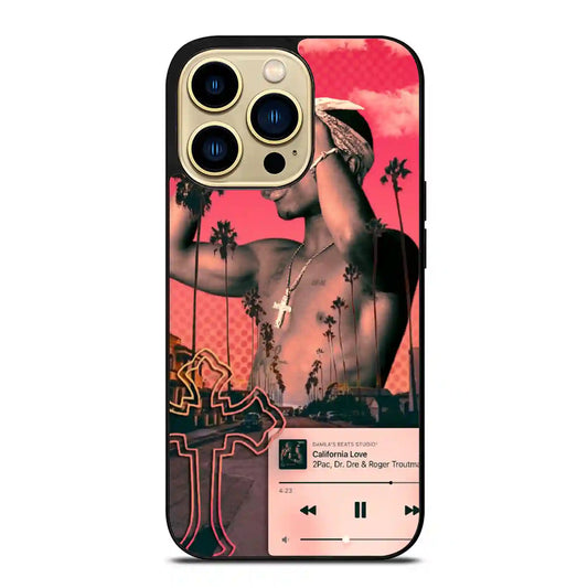 2 Pac Sakur Red iPhone 14 Pro Max Case