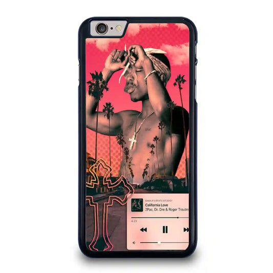 2 Pac Sakur Red iPhone 7-8 Case