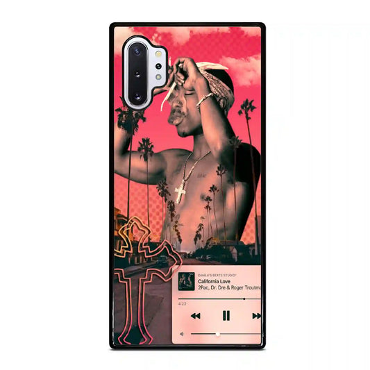 2 Pac Sakur Red Samsung Galaxy Note 10 Pro 5G Case