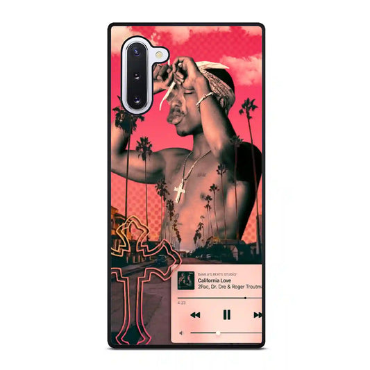 2 Pac Sakur Red Samsung Galaxy Note 10 5G Case