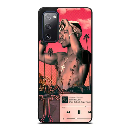 2 Pac Sakur Red Samsung Galaxy S20 FE Case