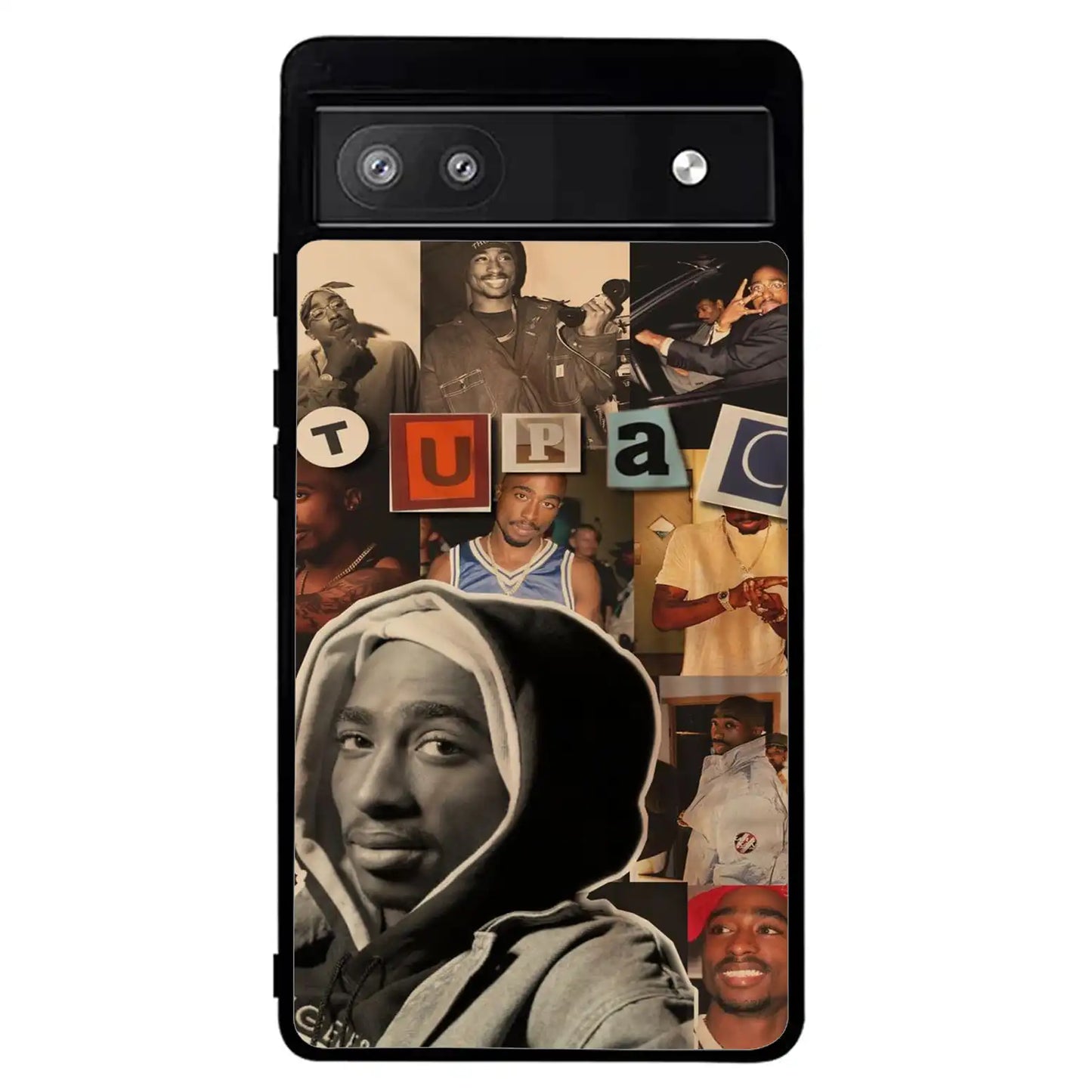 2 Pac Sakur Retro Google Pixel 6 Pro Case