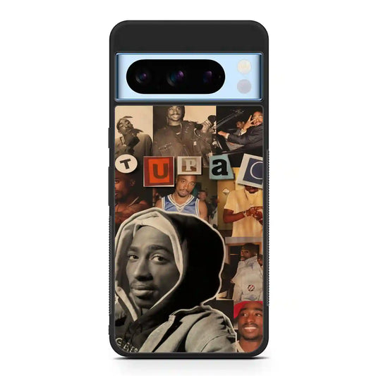 2 Pac Sakur Retro Google Pixel 8 Pro Case