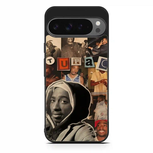 2 Pac Sakur Retro Google Pixel 9 Pro XL Case