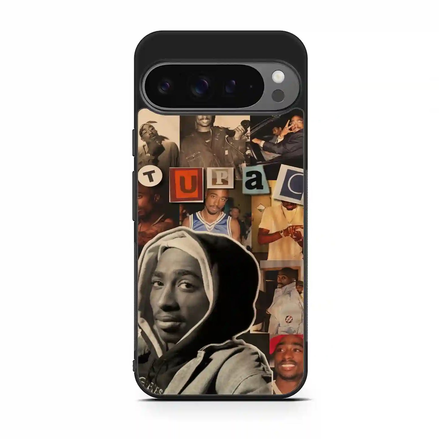 2 Pac Sakur Retro Google Pixel 9 Pro Case