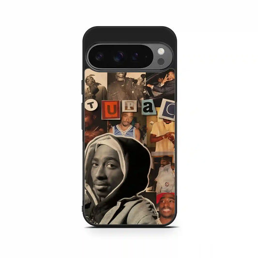 2 Pac Sakur Retro Google Pixel 9 Case