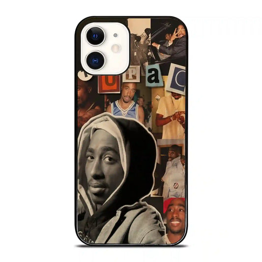 2 Pac Sakur Retro iPhone 12 Mini Case