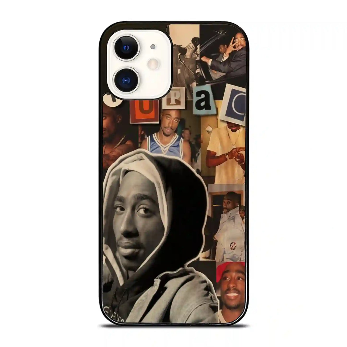 2 Pac Sakur Retro iPhone 12 Case